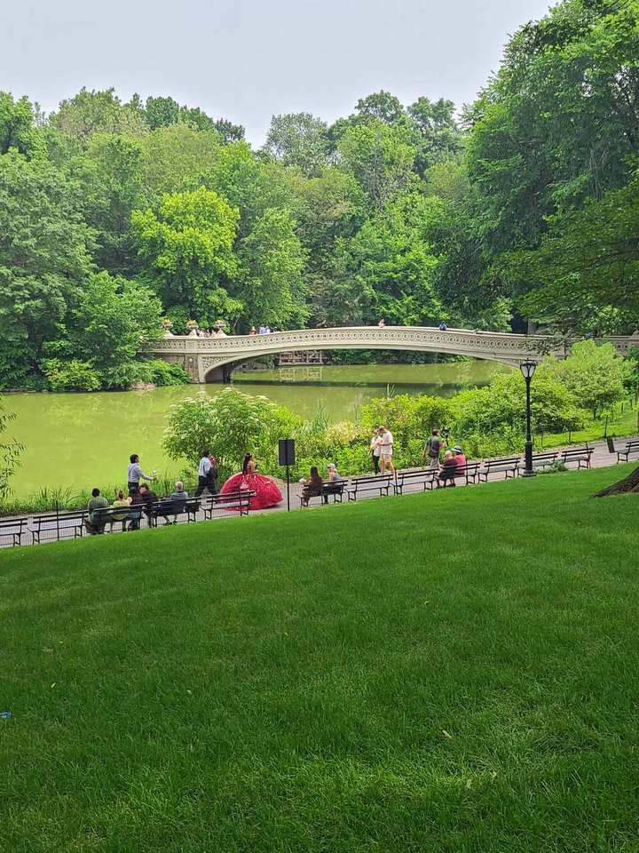 Oldest Bridge New York Central Park Cast Iron